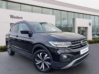 Used VW T-Cross Black Edition 110 HP (80 kW) 2023 Black SUV