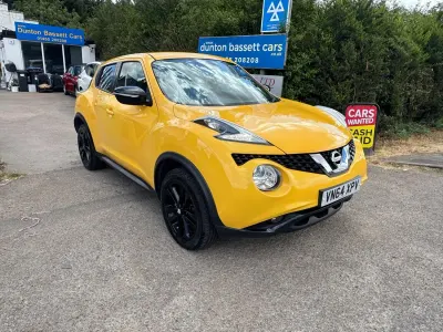 Used Nissan Juke Acenta Premium 110 HP (80 kW) 2014 Yellow SUV