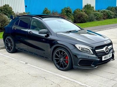 Black Used 2015 Mercedes GLA45 AMG SUV | £13,275