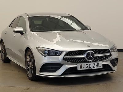 Used Mercedes CLA200 AMG Line Premium 163 HP (119 kW) 2020 Silver Sedan