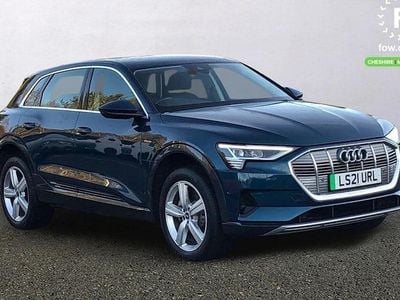 Blue Used 2021 Audi e-tron Advanced SUV | £17,299 (Fair price)
