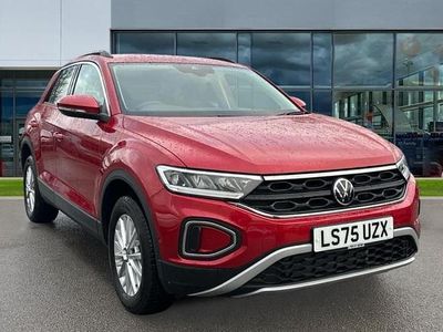 Kings red premium metallic New 2025 VW T-Roc Life SUV | £22,499 (Good price)