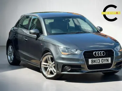 Used Audi A1 S-Line 86 HP (63 kW) 2013 Grey Hatchback