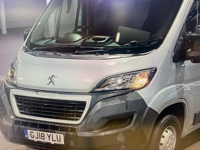 Silver Used 2018 Peugeot Boxer Van | £9,695 (Fair price)