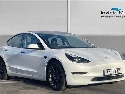 Used Tesla Model 3 Long Range AWD 366 kW (498 HP) 2021 White Sedan
