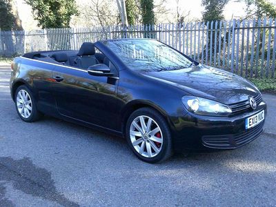 Used VW Golf Cabriolet SE 2013 Black Cabriolet