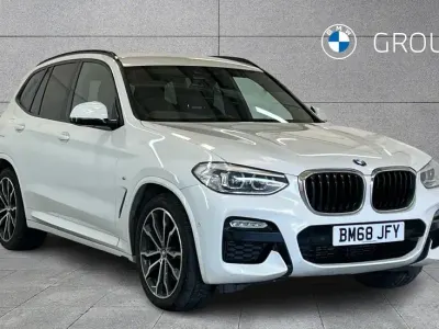 Used BMW X3 M Sport 265 HP (194 kW) 2019 White SUV