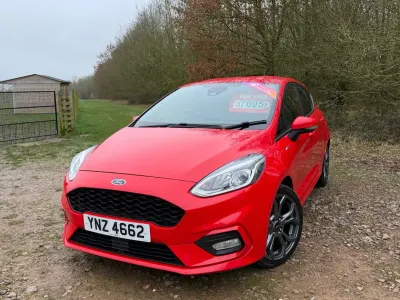 Used Ford Fiesta ST-Line X 2019 Red Hatchback