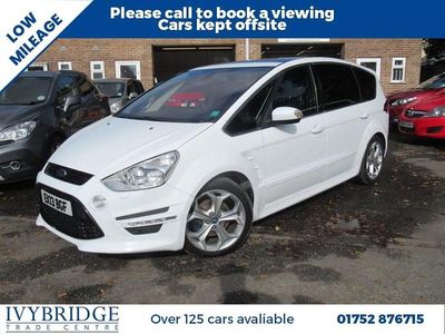 White Used 2013 Ford S-MAX Titanium X MPV | £10,695 (Expensive)