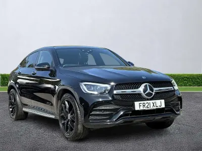 Used Mercedes GLC220 AMG line 2021 Black SUV