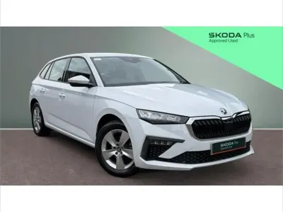 Used Skoda Scala SE 115 HP (84 kW) 2025 White Hatchback
