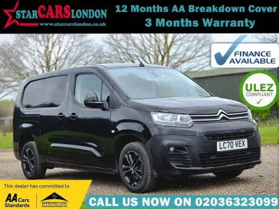 Used Citroën Berlingo Start 130 HP (95 kW) 2020 Black MPV