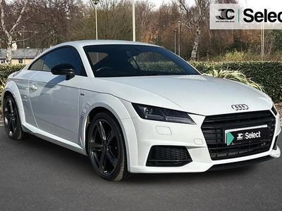 Used Audi TT Black Edition 184 HP (135 kW) 2018 White Coupe