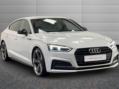 Used Audi A5 Black Edition 190 HP (139 kW) 2019 Glacier white Coupe