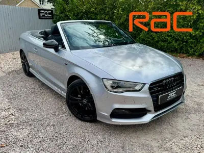 Used Audi A3 Cabriolet S-Line 180 HP (132 kW) 2016 Silver Cabriolet