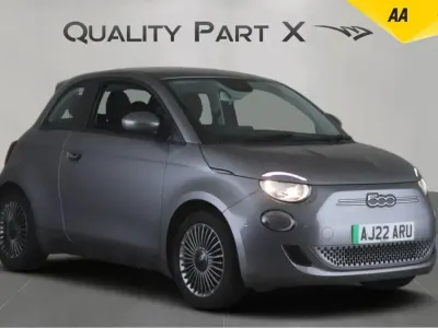 Used Fiat 500e Icon 86 kW (118 HP) 2022 Grey Hatchback