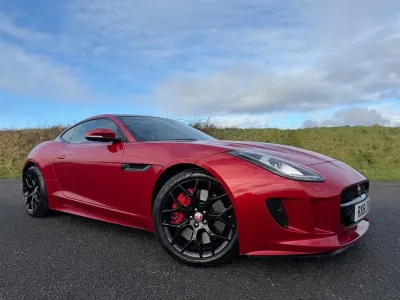 Used Jaguar F-Type S 380 HP (279 kW) 2016 Red Coupe