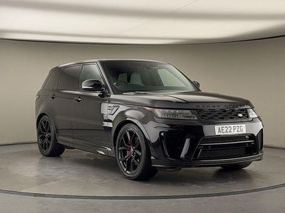Black Used 2021 Land Rover Range Rover Sport SVR SUV | £55,000 (Fair price)
