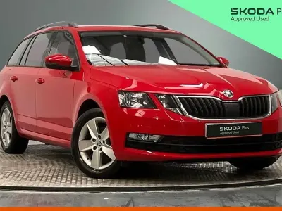 Usado Skoda Octavia 110 CV (80 kW) 2018 Rojo Familiar
