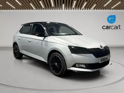 Used Skoda Fabia Monte Carlo 110 HP (80 kW) 2019 Silver Hatchback