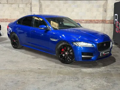 Used Jaguar XF R-Sport 180 HP (132 kW) 2019 Blue Sedan