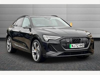 Used Audi e-tron Sportback Advanced 300 kW (408 HP) 2022 Black SUV