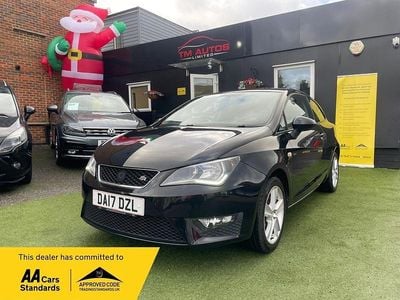 Black Used 2017 Seat Ibiza FR Hatchback | £6,495 (Fair price)