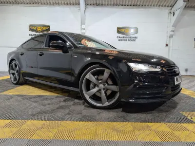 Used Audi A7 Black Edition 2017 Black Hatchback