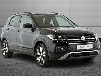 Used VW T-Cross Black Edition 108 HP (79 kW) 2023 Deep black SUV