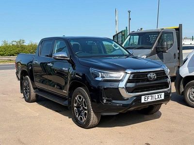 Used Toyota HiLux 150 HP (110 kW) 2022 Black Pickup