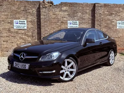 Used Mercedes C220 AMG 2012 Black Coupe