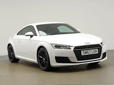 Begagnad Audi TT Sport 180 HK (132 kW) 2018 Vit Sportkupé