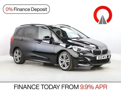 Usado BMW 218 M Sport 136 CV (100 kW) 2021 Negro Monovolumen