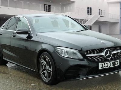 Used Mercedes C220 AMG Line Premium 194 HP (142 kW) 2020 Black Sedan