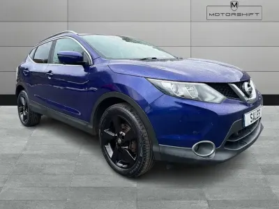 Used Nissan Qashqai N-TEC 110 HP (80 kW) 2015 Blue SUV