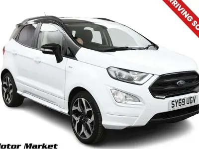 Used Ford Ecosport ST-Line 125 HP (91 kW) 2019 White SUV