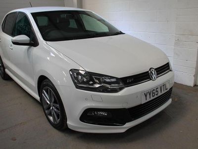 White Used 2015 VW Polo R-line Hatchback | £6,495 (Fair price)