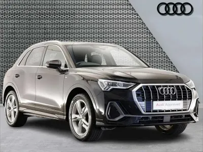Used Audi Q3 S-Line 150 HP (110 kW) 2021 Black SUV
