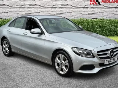 Used Mercedes C220 Executive 2017 Silver Sedan