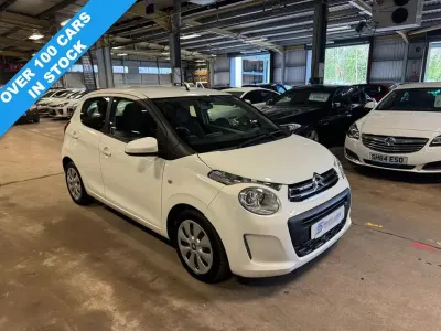 Used Citroën C1 Feel 82 HP (60 kW) 2016 White Hatchback