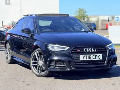 Used Audi A3 Design 2018 Black Sedan