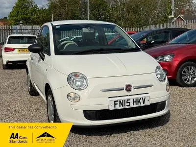 Usado Fiat 500 Pop 69 CV (50 kW) 2015 Blanco