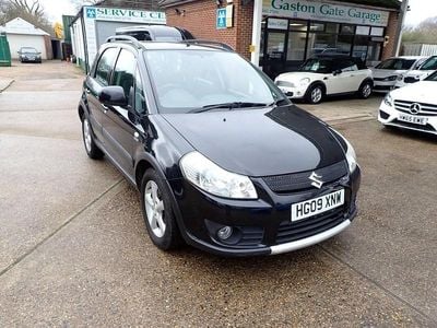Used Suzuki SX4 90 HP (66 kW) 2009 Black SUV