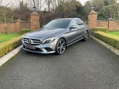 Grey Used 2020 Mercedes C220 Sedan | £18,995 (Fair price)