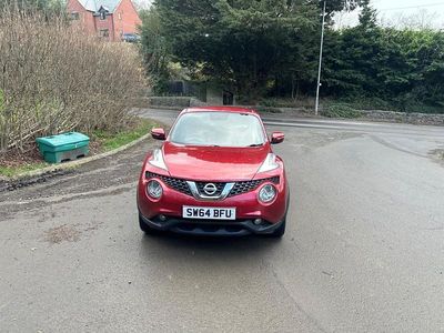 Used Nissan Juke Acenta Premium 110 HP (80 kW) 2014 Red SUV
