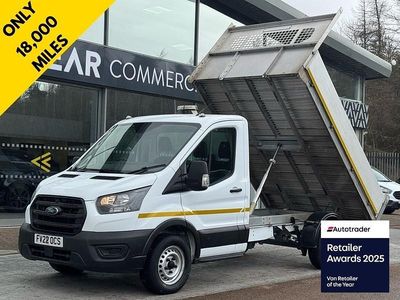 Used Ford Transit 130 HP (95 kW) 2022 Frozen white (solid colour)