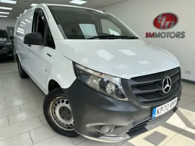 Used Mercedes e-Vito 85 kW (116 HP) 2020 White Van