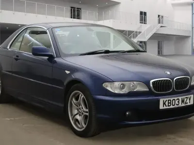 Used BMW 330 Cabriolet Performance 2003 Blue Cabriolet
