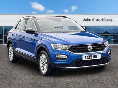 Blue Used 2019 VW T-Roc SE SUV | £13,295 (Fair price)
