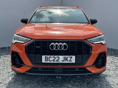 Used Audi Q3 Black Edition 190 HP (139 kW) 2022 Orange SUV